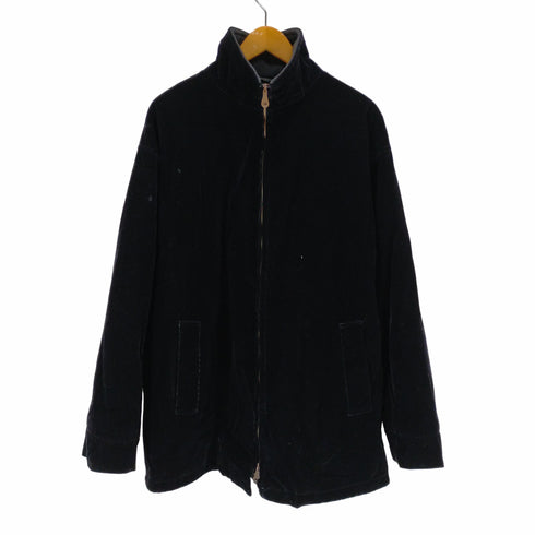 ジョルジオアルマーニ Giorgio Armani ダブルジップアップ ベルベット ジャケット メンズ