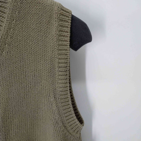 ヘルムートラング HELMUT LANG 90S 本人期 初期黒タグ バスストップ社 ニットベスト メンズ import:XS