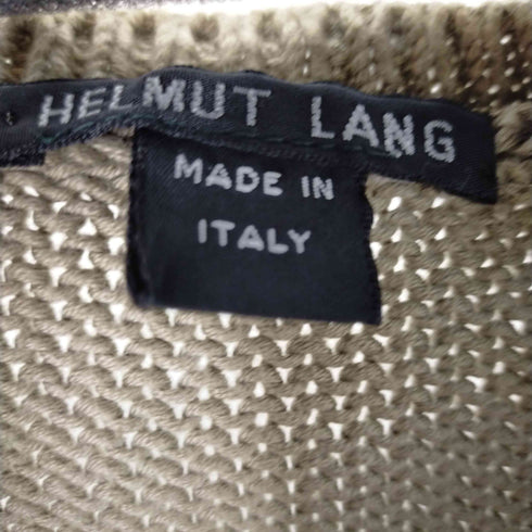 ヘルムートラング HELMUT LANG 90S 本人期 初期黒タグ バスストップ社 ニットベスト メンズ import:XS