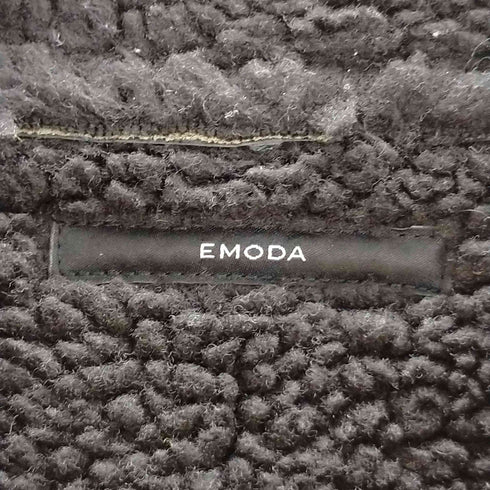 エモダ EMODA シアリングライクバルキーブルゾン レディース FREE