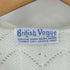 British Vogue ノーカラーカーディガン レディース