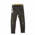 ヘルムートラング HELMUT LANG 90-2000S 本人期 RAW ELASTIC DENIM エラスティック デニムパンツ ブラックデニムパンツ メンズ US:28-29
