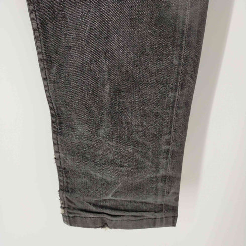 ヘルムートラング HELMUT LANG 90-2000S 本人期 RAW ELASTIC DENIM エラスティック デニムパンツ ブラックデニムパンツ メンズ US:28-29