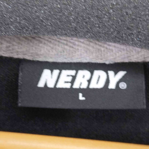 ノルディー nerdy Layered Hoodie Track Top / レイヤード フーディ トラック トップ メンズ JPN:L