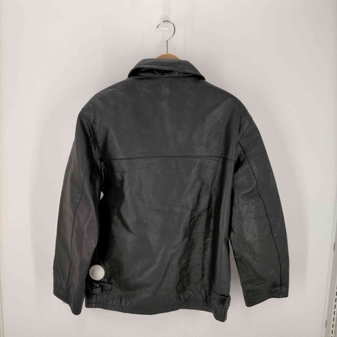 ベラペレ VERA PELLE MADE IN ITALY ジップアップ レザージャケット メンズ EUR:48