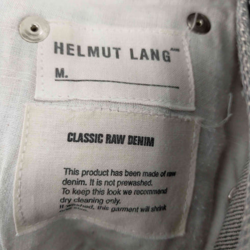 ヘルムートラング HELMUT LANG 90-2000S 本人期 CLASSIC RAW DENIM ブラックデニムパンツ メンズ US:27