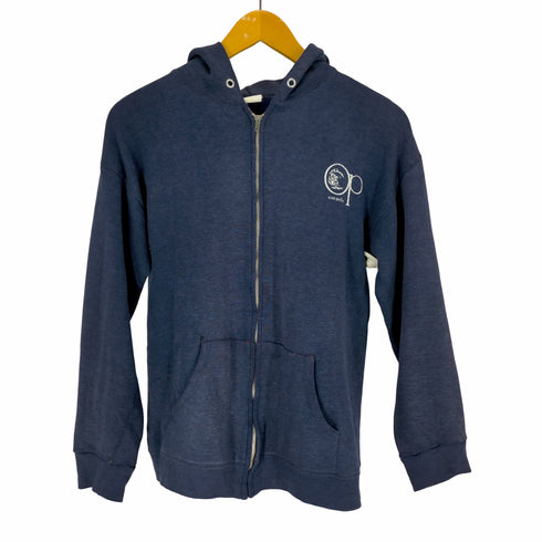 オーシャンパシフィック ocean pacific 推定70s TULTEXボディー バックプリント ジップアップ パーカー BESTジッパー 片爪 メンズ
