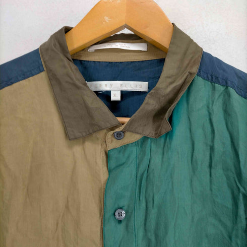 ペリーエリス PERRY ELLIS マルチカラー シルクシャツ メンズ JPN:XL