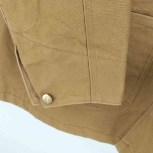 カーハート Carhartt 裏地ストライプブランケット ダック ミシガンチョアコート メンズ JPN:XL