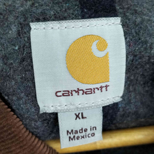 カーハート Carhartt 裏地ストライプブランケット ダック ミシガンチョアコート メンズ JPN:XL
