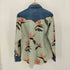 サンサーフ SUN SURF 総柄 デニム切替 ウエスタンシャツ メンズ import:L