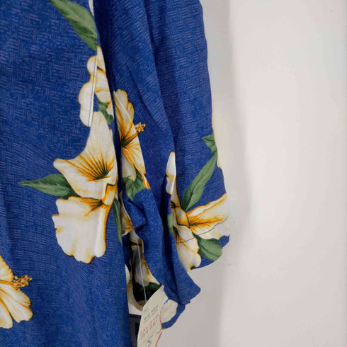 ピューリタン PURITAN 開襟 花柄 半袖アロハシャツ メンズ 3XL