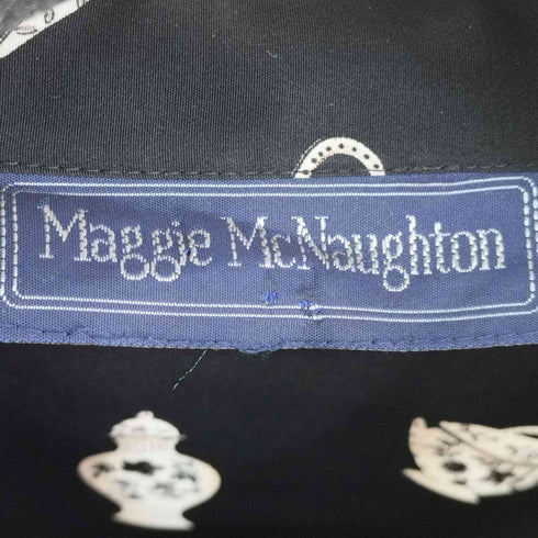 Maggie McNaughton 総柄ポリ L/S シャツ メンズ