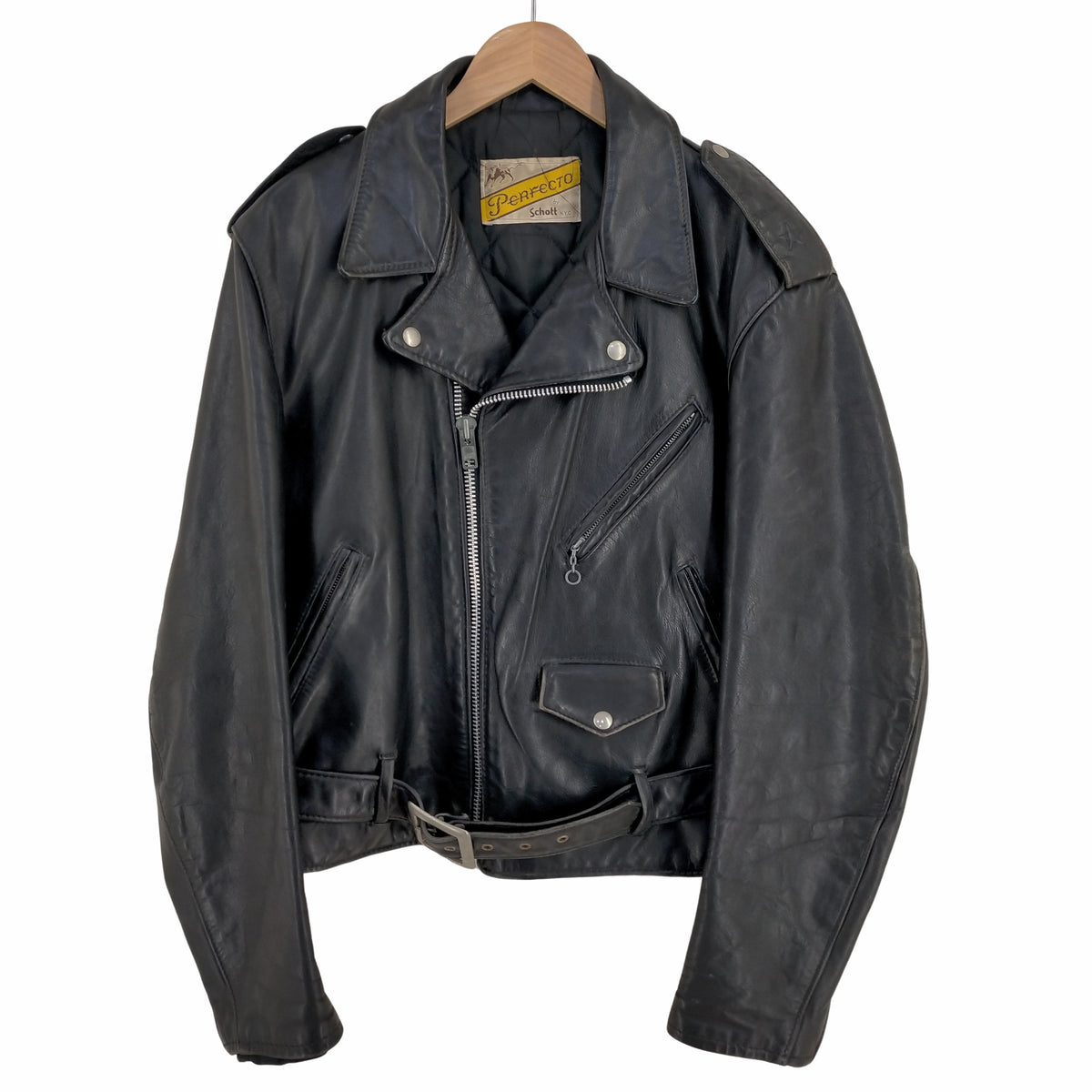 ◆専用です◆schott ワンスターライダースジャケット　牛タグ　６１３ Schott N.Y.C ショットライダース ショット 613UHT HORSEHIDE