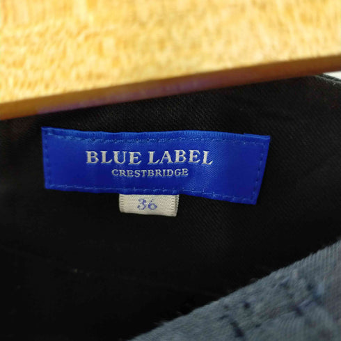 ブルーレーベルクレストブリッジ BLUE LABEL CRESTBRIDGE アシンメトリースカート レディース JPN:36