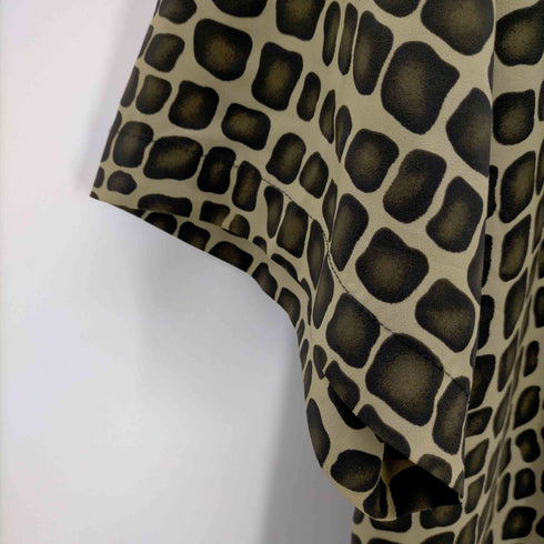 Bassiri uomo 90S USA製 総柄 半袖シャツ メンズ import:XL