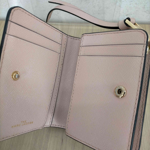 マークジェイコブス MARC JACOBS メタルロゴ 二つ折り財布 レディース ONE SIZE