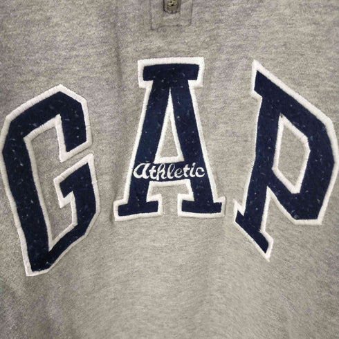 ギャップ Gap 00S Old GAP オールドギャップ 紺タグ ハーフジップスウェット メンズ JPN:M