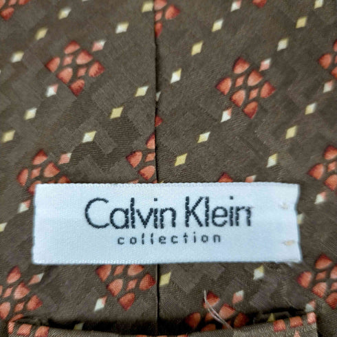カルバンクライン CALVIN KLEIN 総柄 ネクタイ メンズ