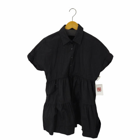 ザラ ZARA ティアードチュニックワンピース レディース import:XS