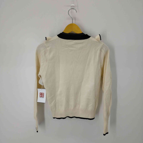 フリルカーディガン レディース ONE SIZE