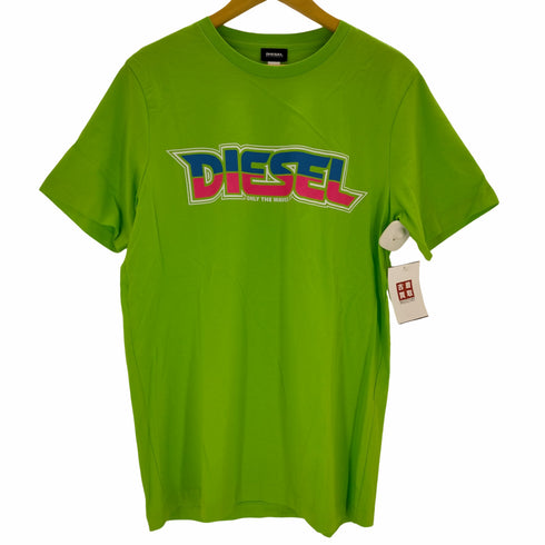 ディーゼル DIESEL プリントクルーネック メンズ JPN:S