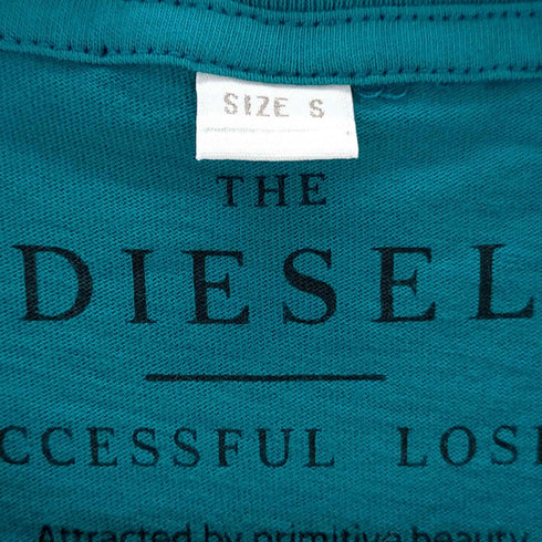 ディーゼル DIESEL プリントクルーネック メンズ JPN:S