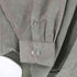 ヴァンヒューゼン VANHEUSEN フェイクスウェード L/S シャツ メンズ import:XL