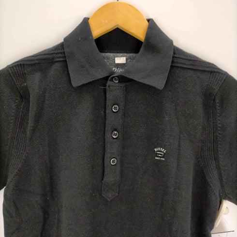 ディーゼル DIESEL ニットポロシャツ メンズ JPN:S