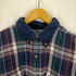 COUNTY SEAT 襟コーデュロイ フラップポケット チェックシャツ メンズ JPN:XL