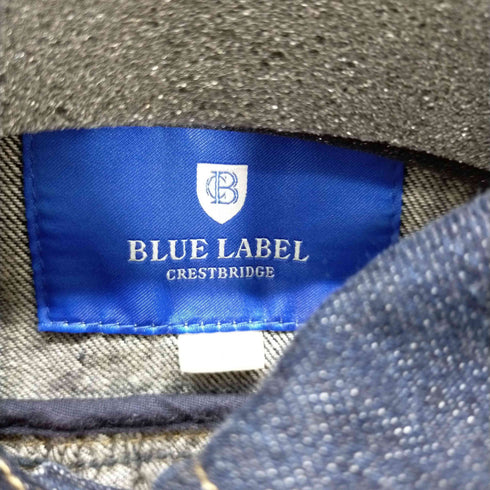 ブルーレーベルクレストブリッジ BLUE LABEL CRESTBRIDGE デニムジャケット ビッグボタン レディース JPN:38