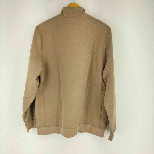 アイゾッド IZOD MADE IN KENYA ワンポイント刺繍ハーフジップスウェット メンズ import:L