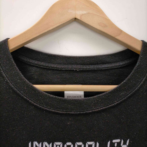 ステュディオス STUDIOUS モナリザ グラフィック Tシャツ メンズ JPN:3
