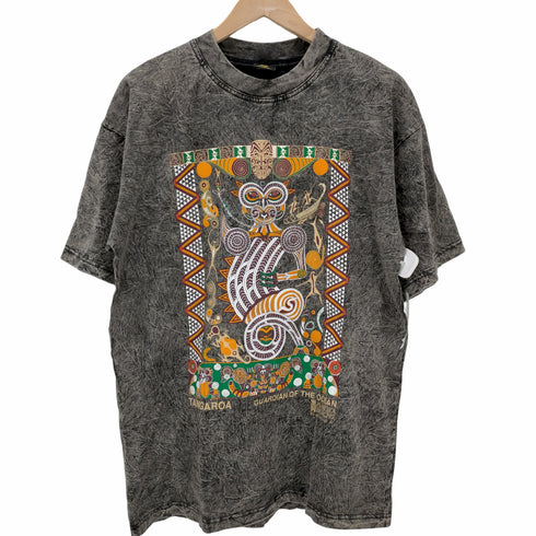 AOTEAROA タイダイ染め インディアン クルーネック Tシャツ メンズ import:M