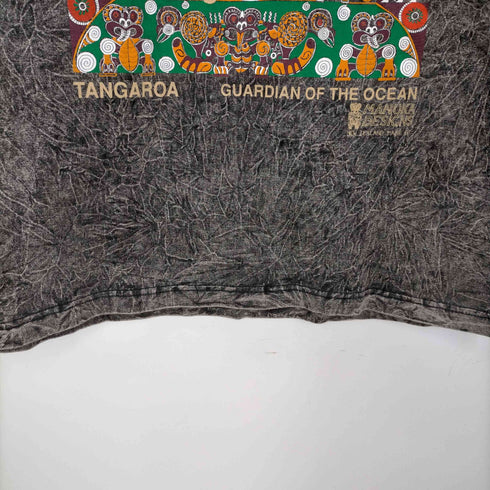 AOTEAROA タイダイ染め インディアン クルーネック Tシャツ メンズ import:M