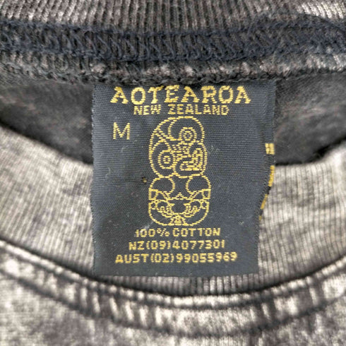 AOTEAROA タイダイ染め インディアン クルーネック Tシャツ メンズ import:M
