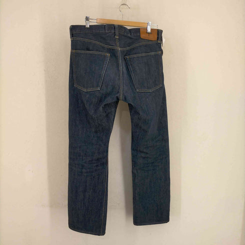 DOWN NORTH JEANS 日本製 ボタンフライストレートデニムパンツ メンズ US:34-35