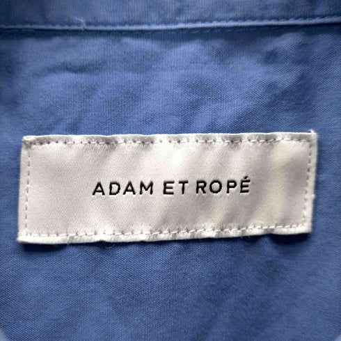アダムエロペ Adam et Rope L/S ビッグシルエットレギュラーカラーシャツ メンズ JPN:L