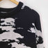 ザラ ZARA 総柄 アクリル クルーネックニット メンズ import:L