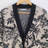 ザラ ZARA 総柄 シャギーカーディガン メンズ import:M