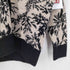 ザラ ZARA 総柄 シャギーカーディガン メンズ import:M