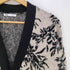 ザラ ZARA 総柄 シャギーカーディガン メンズ import:M