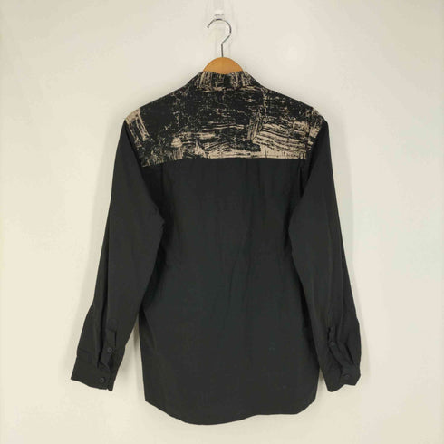 ザラ ZARA コットン 切替デザインシャツ メンズ import:S