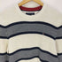 トミーヒルフィガー TOMMY HILFIGER ロゴ刺繍 ボーダー クルーネックコットンニット メンズ import:L