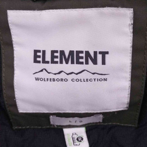 エレメント ELEMENT 撥水 ワンポイントロゴジャケット メンズ JPN:L