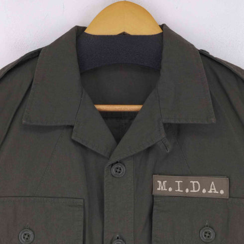 ミダ M.I.D.A SPINKER DRILL Bush Jacket メンズ JPN:M