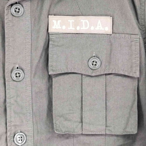 ミダ M.I.D.A SPINKER DRILL Bush Jacket メンズ JPN:M