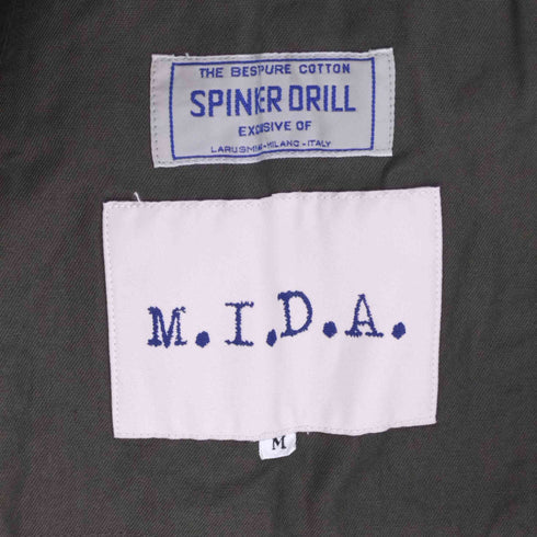 ミダ M.I.D.A SPINKER DRILL Bush Jacket メンズ JPN:M