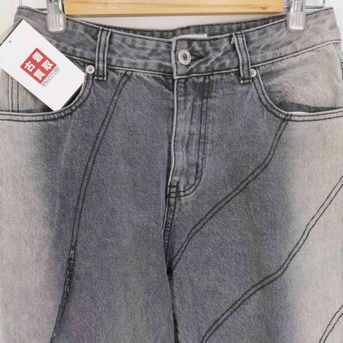 フメイ PP SEOUL screw stitch slit denim pants スクリューステッチ スリットデニムパンツ メンズ JPN:S