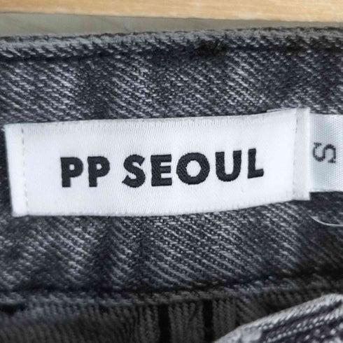 フメイ PP SEOUL screw stitch slit denim pants スクリューステッチ スリットデニムパンツ メンズ JPN:S
